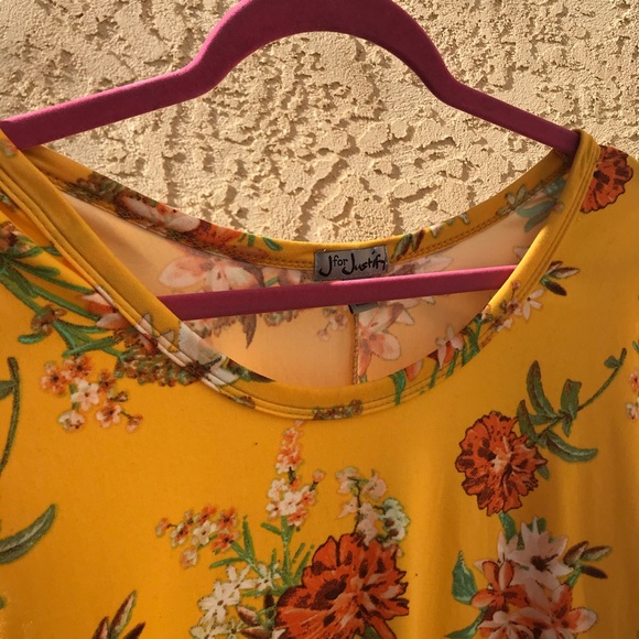 Yellow Floral Dress - Picture 5 of 7